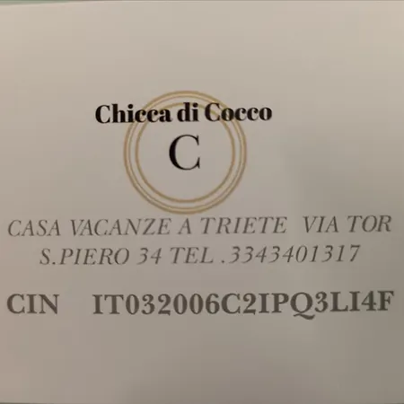 La Chicca Di Cocco Apartment
